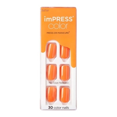 KISS Impress Color Press On Manicure - Sweet Mango