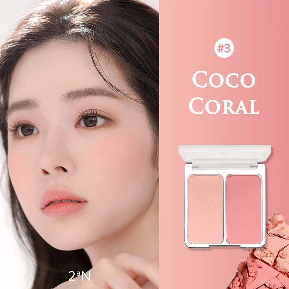 2AN - Dual Cheek 3 Coco Coral