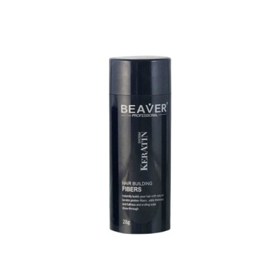 BEAVER Keratin Hair Building Fiber White - 28 G