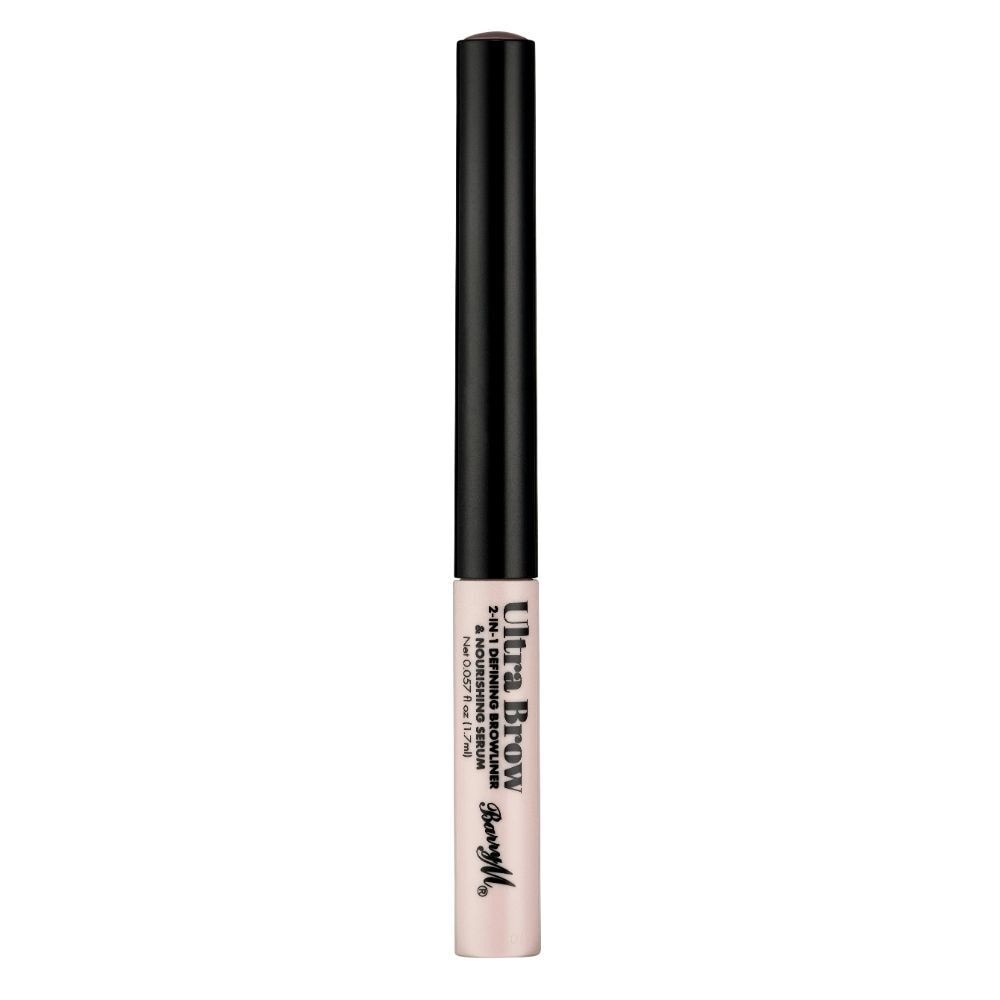 Ultra Brow 2 In 1 Defining Browliner & Nourishing Serum - Light Brown