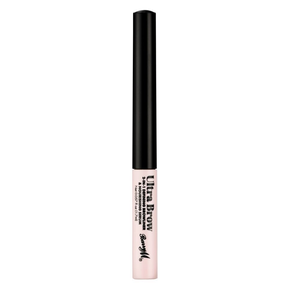 Ultra Brow 2 In 1 Defining Browliner & Nourishing Serum - Black