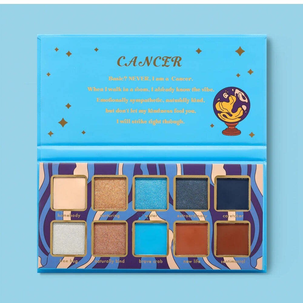 KARA BEAUTY - Horoscope Colleion 10 Color Shadow Palette Cancer 365