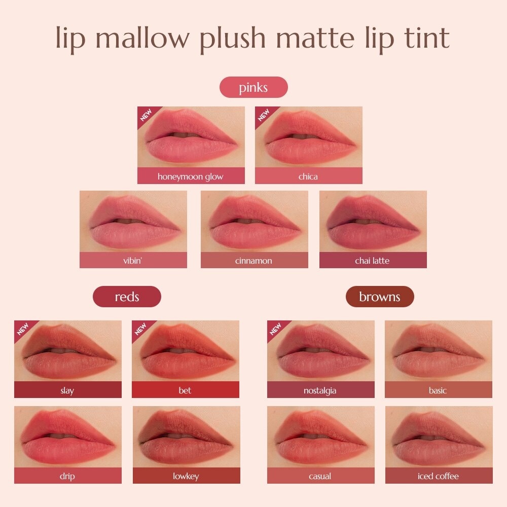 Lip Mallow Plush Matte Lip Tint - Nostalgia