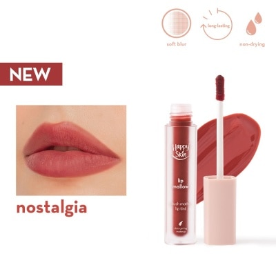 HAPPY SKIN Lip Mallow Plush Matte Lip Tint - Nostalgia