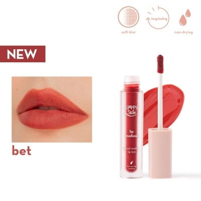 HAPPY SKIN Lip Mallow Plush Matte Lip Tint - Bet