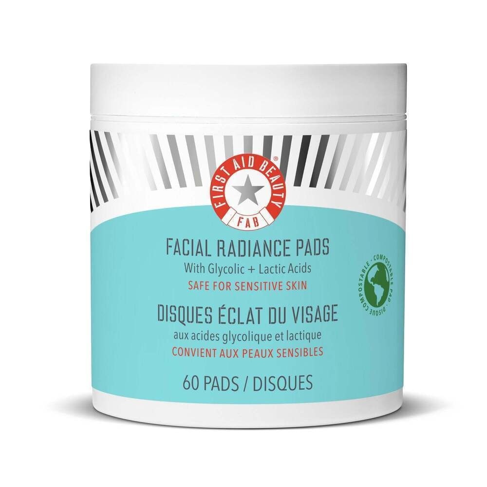 FIRST AID BEAUTY - Facial Radiance Pads Jar Of 60Pcs