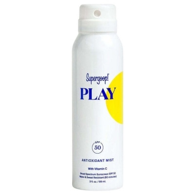 SUPERGOOP Play Antioxidant Body Mist SPF 50 With Vitamin C - 89 ML