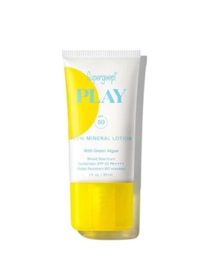 SUPERGOOP Play 100% Mineral Lotion SPF 50 With Green Algae - 30 ML