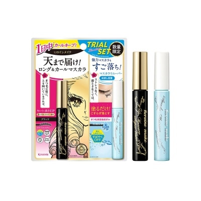 KISS ME - Heroine Make SWP Long UP Mascara & Speedy Mascara Remover (mini sample) 01