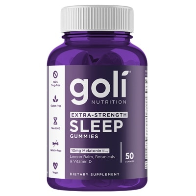 GOLI GOLI Extra Strength Sleep Gummies 60pieces