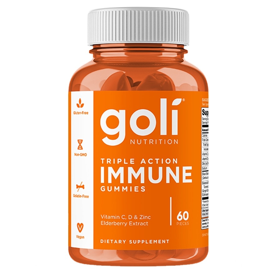 GOLI Triple Action Immune Gummies 60pieces