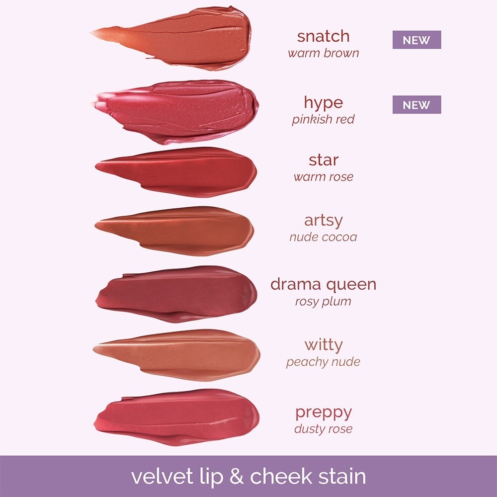 Generation Kiss & Bloom Velvet Lip & Cheek Stain - Snatch
