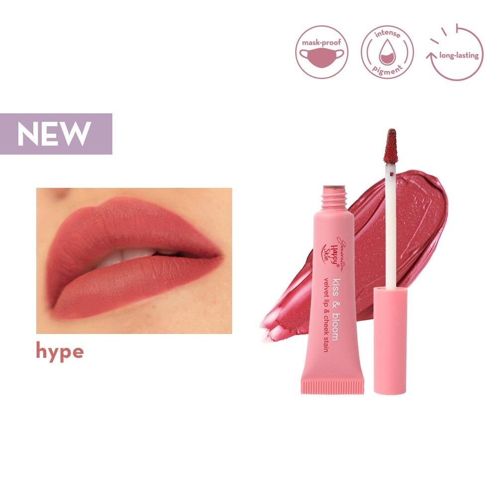 Generation Kiss & Bloom Velvet Lip & Cheek Stain - Hype