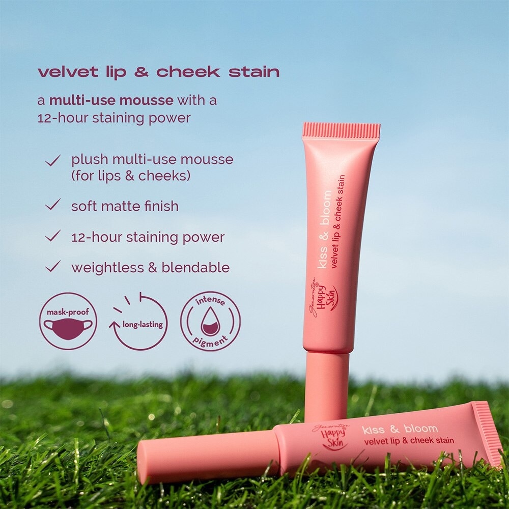 Generation Kiss & Bloom Velvet Lip & Cheek Stain - Hype
