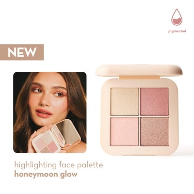 HAPPY SKIN HS OFF DUTY HLIGHTING FACE PALETTE IN HG