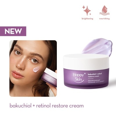 HAPPY SKIN HS BAKUCHIOL + RETINOL RESTORE CREAM