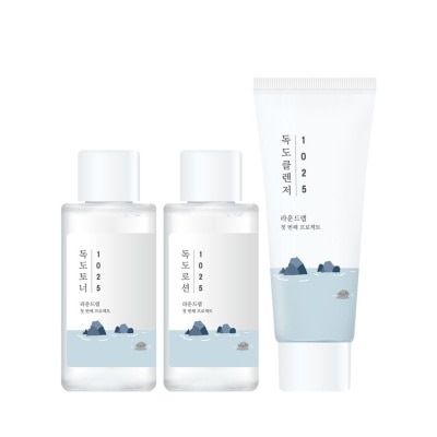 ROUNDLAB ROUNDLAB - Dokdo On The Go Kit (Cleanser 40Ml Toner 50Ml Lotion 50Ml)