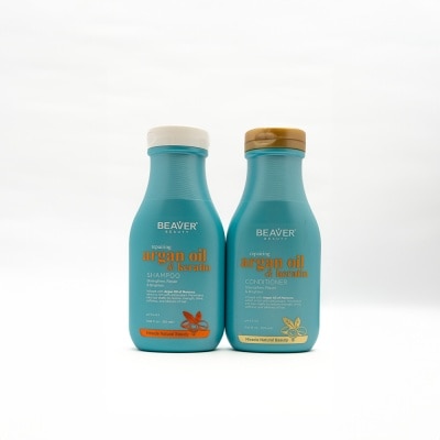 BEAVER ARGAN SHAM & CONDI SET 350ML