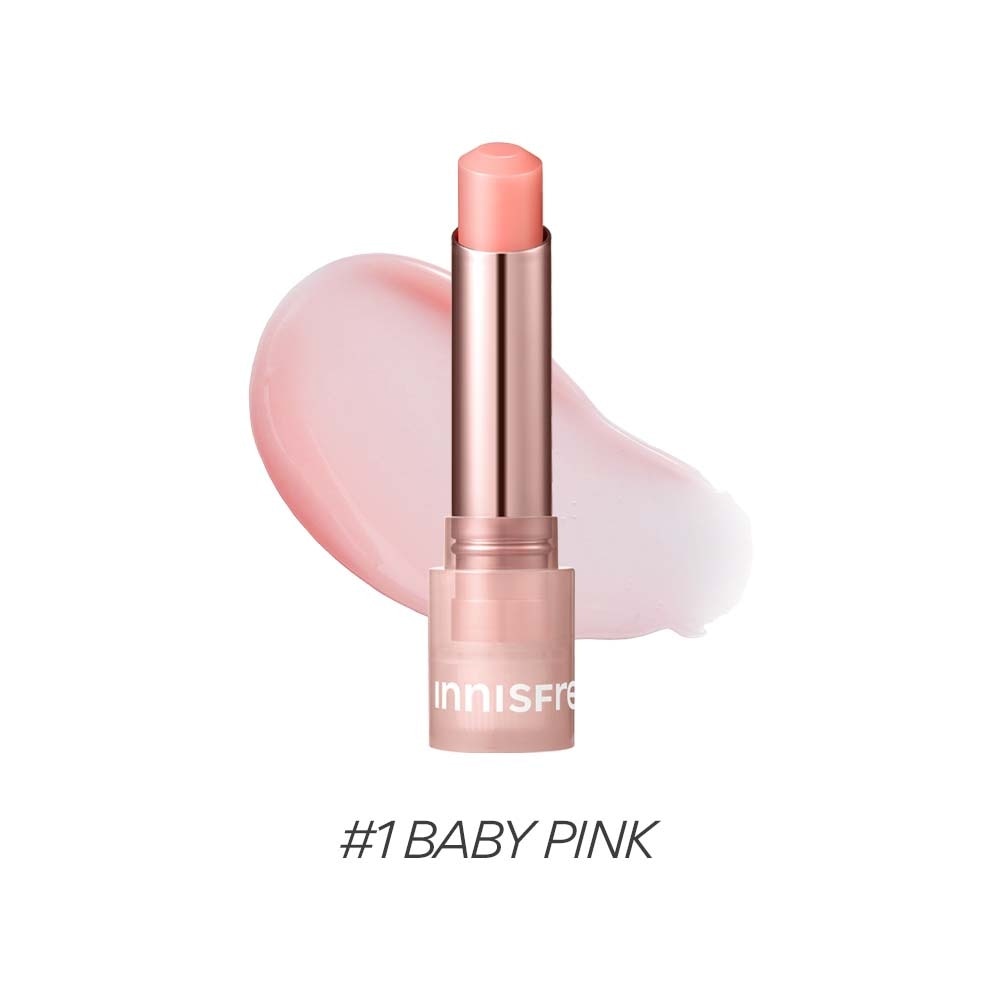 INNISFREE DEWY TINT LIP BALM 1 BABY PINK 3.2G