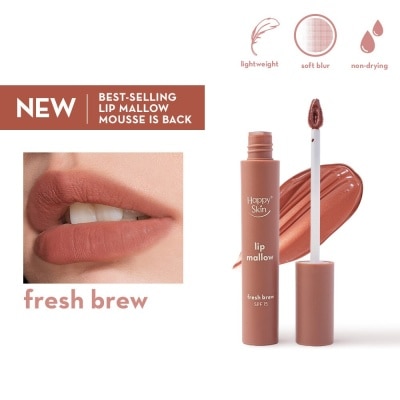 HAPPY SKIN HS MALLOW LIP MOUSSE COFFEE IN FBREW