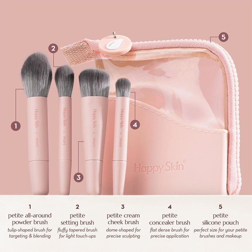 HS X MARJ MINI BRUSHES FULL SET