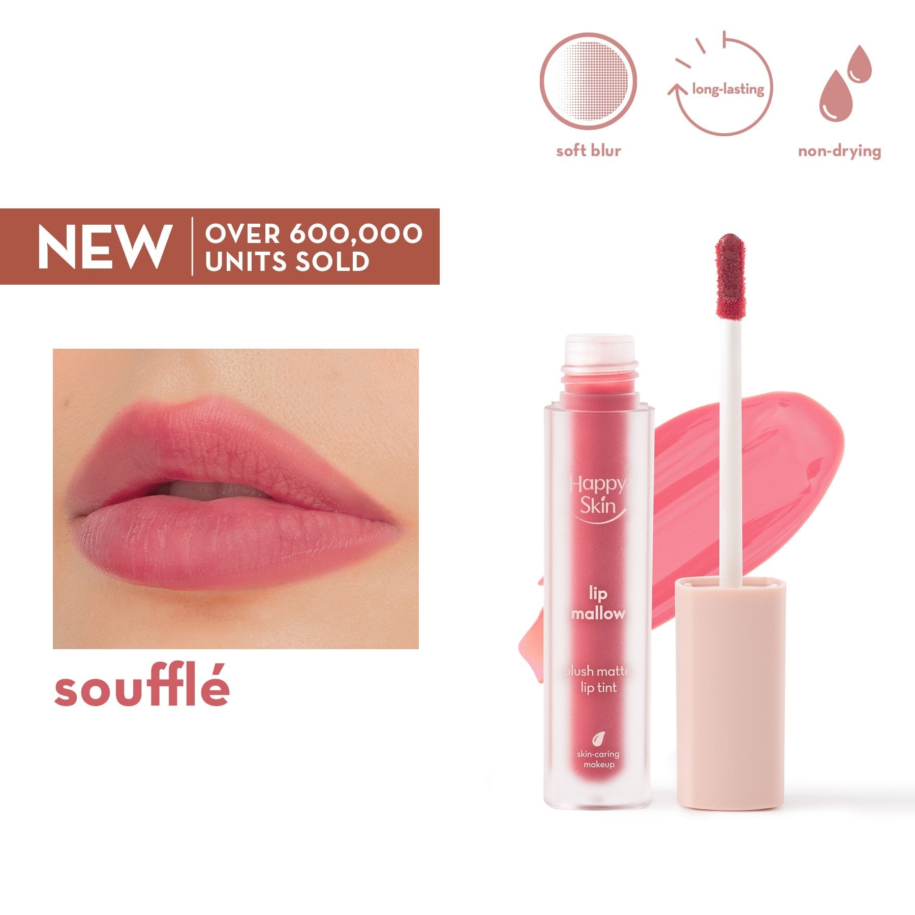 HS LIP MALLOW PLUSH MATTE LIP TNT PARFAIT