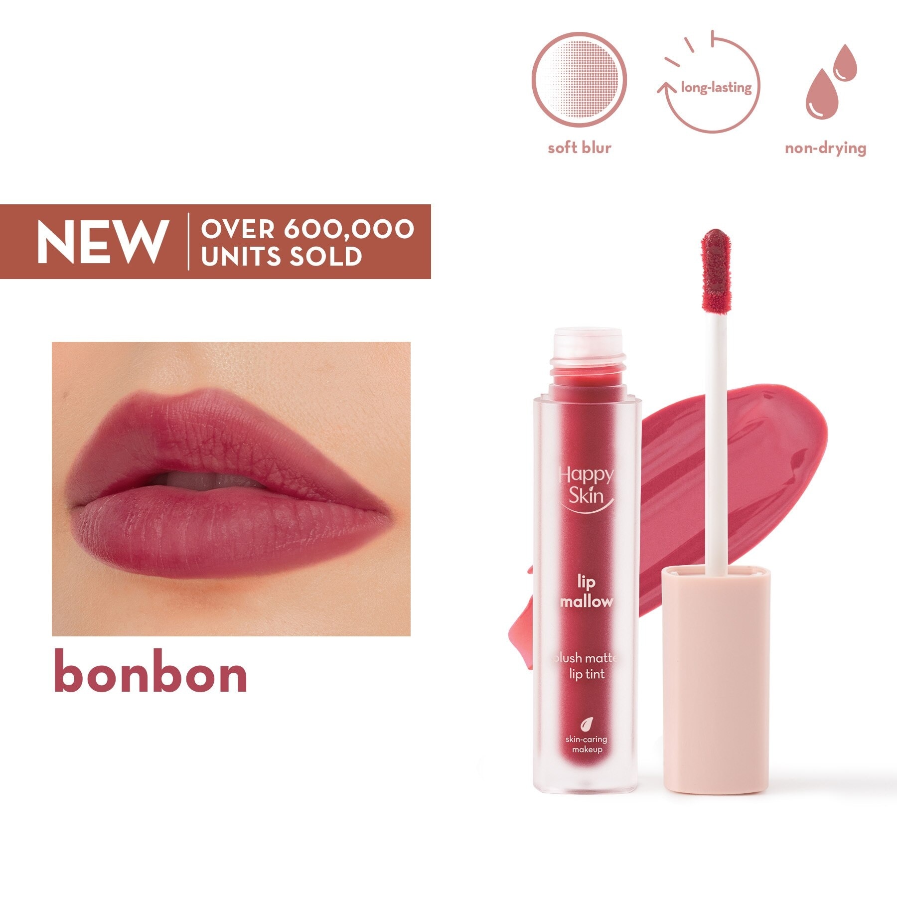 HS LIP MALLOW PLUSH MATTE LIP TNT BONBON