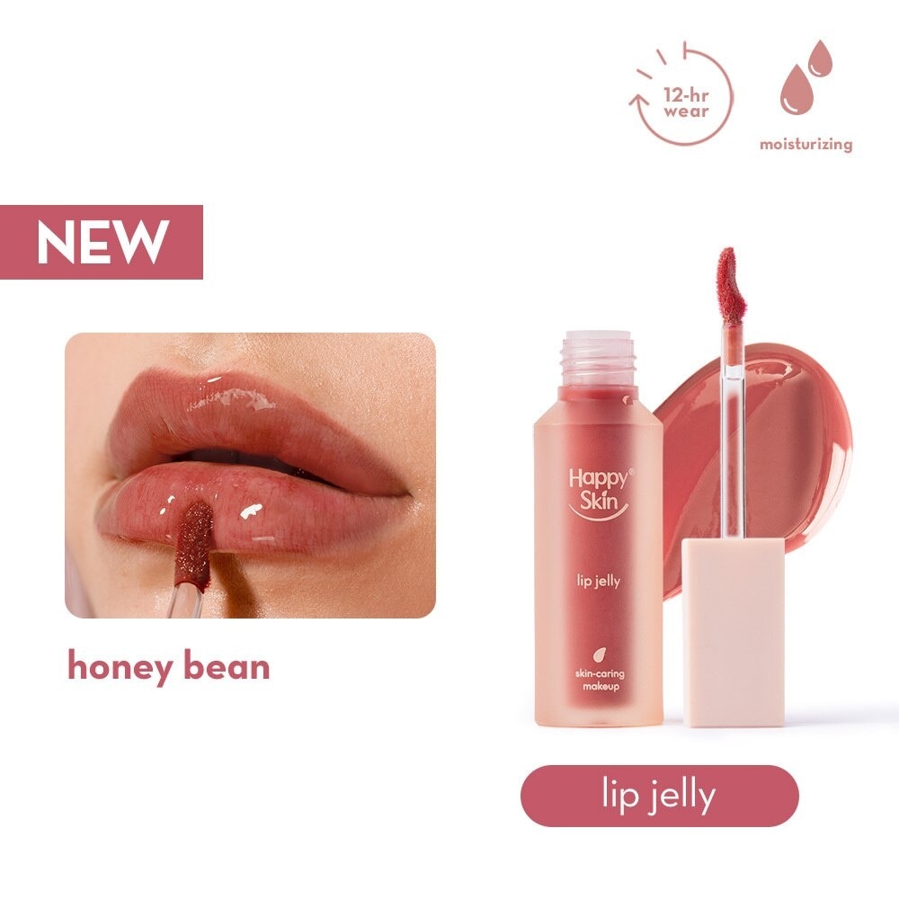 HAPPY SKIN LIP JELLY IN BERRY BEAN