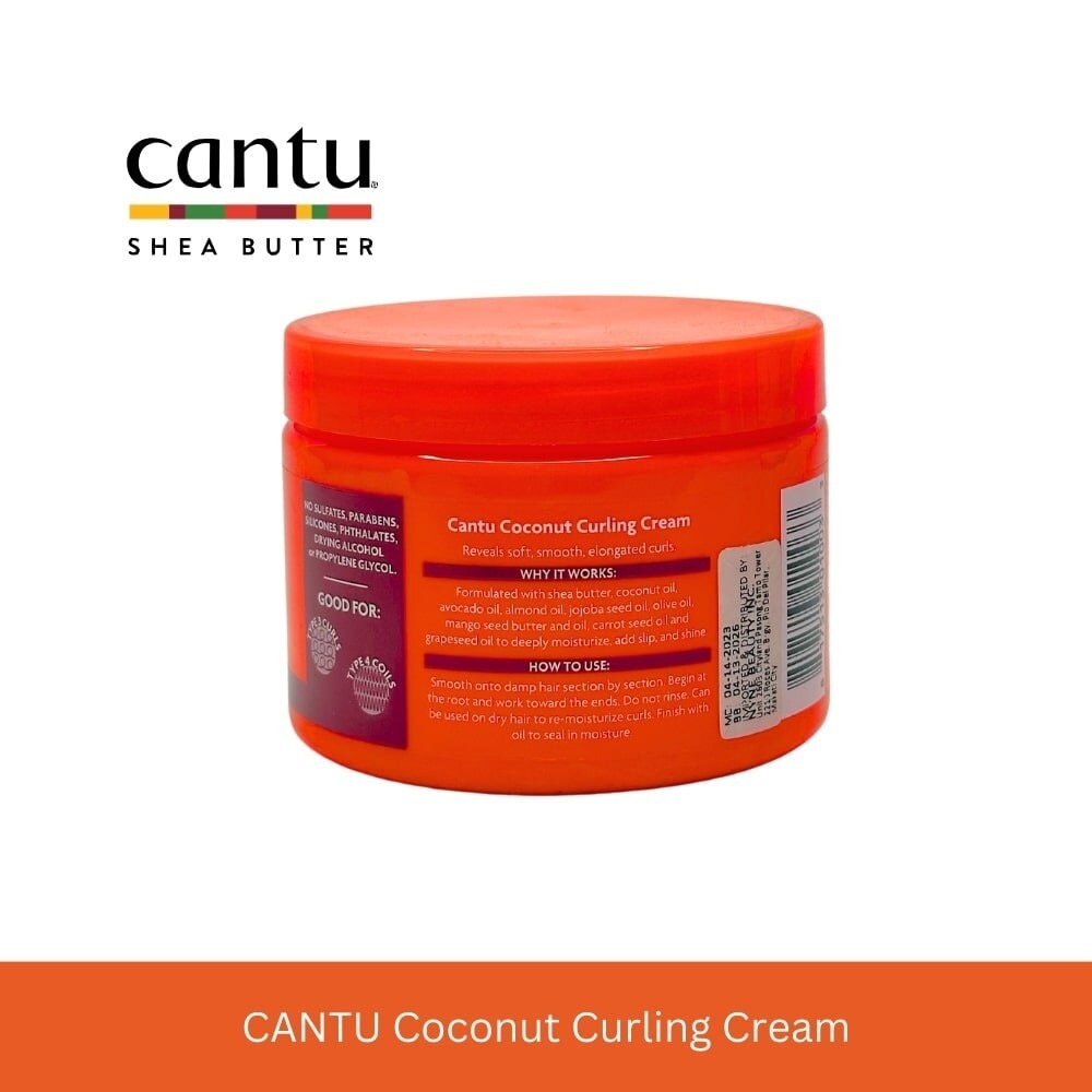 CANTU COCONUT CURLING CREAM 12OZ