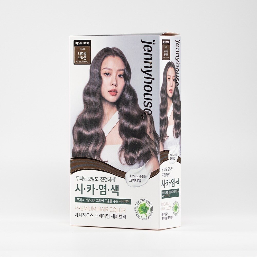 Jennyhouse Premium Hair Color 6NB Natural Brown