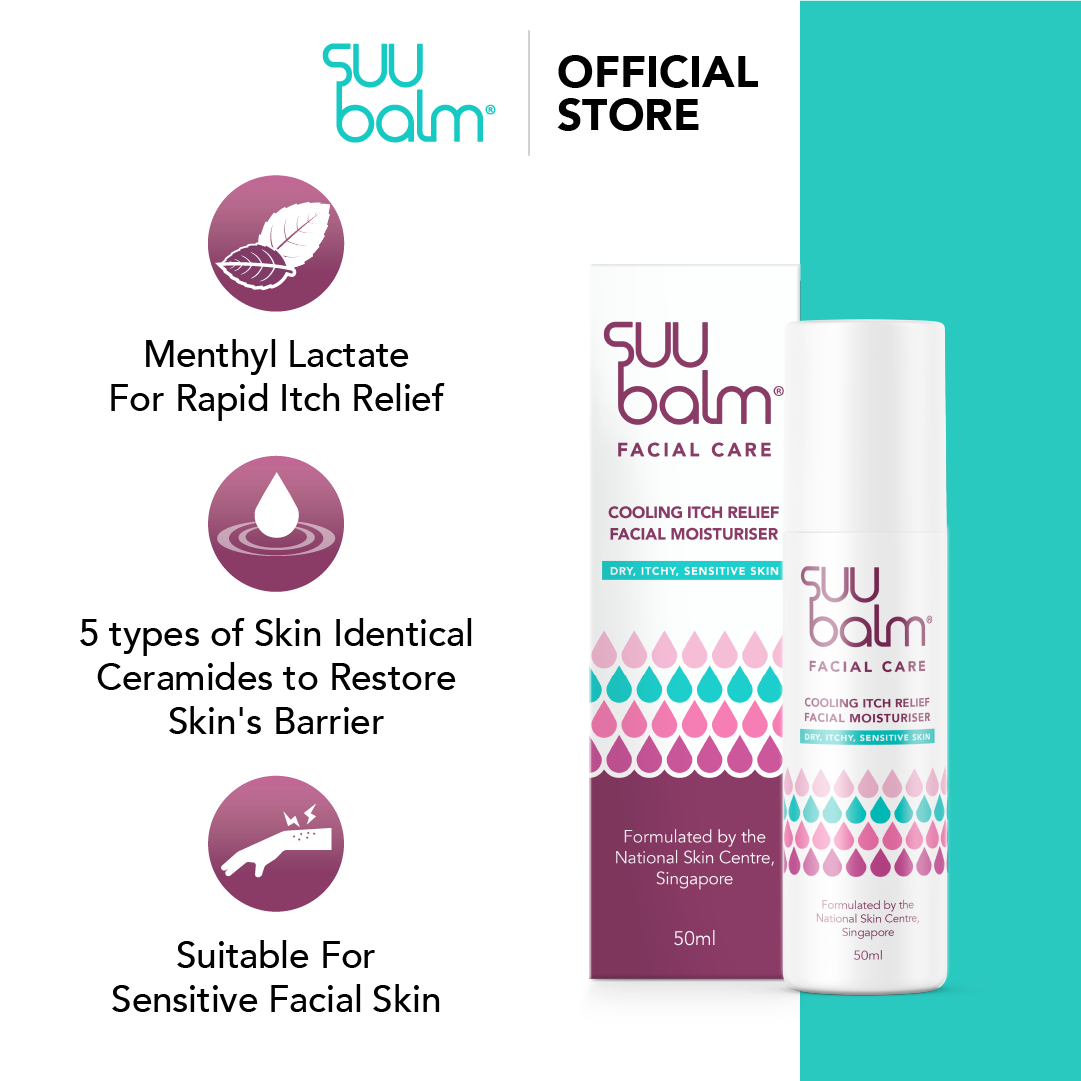 Suu Balm Facial Care Cooling Itch Relief Facial Moisturiser