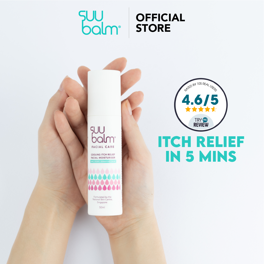 Suu Balm Facial Care Cooling Itch Relief Facial Moisturiser