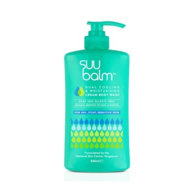 SUU BALM - SUU BALM DUAL COOLING & MOISTURISING CREAM BODY WASH 840ml