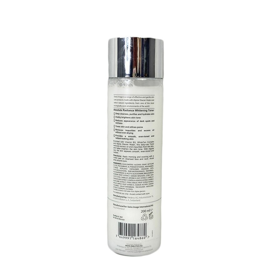 Swiss Whitening Care Absolute Radiance Whitening Toner