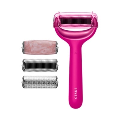 GESKE MicroNeedle Face & Body Roller  9 in 1 (Magenta)