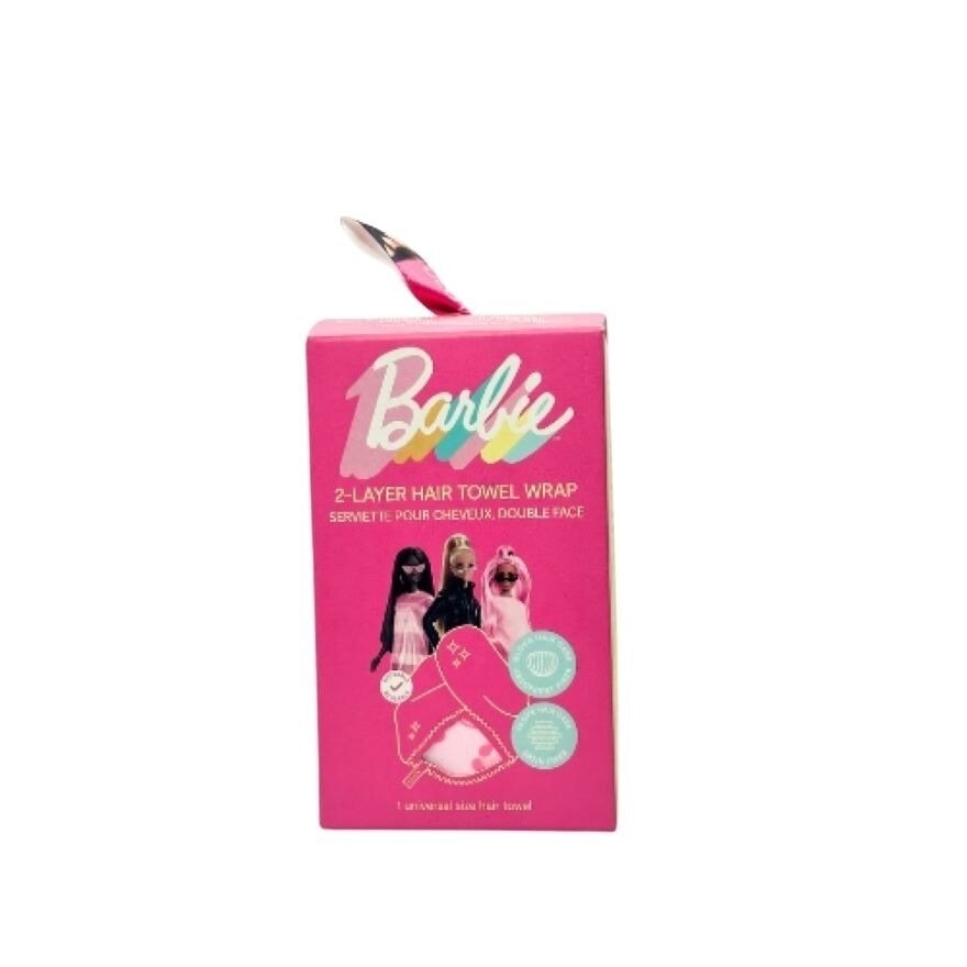 GL00045018 Barbie & Glov 2-Layer Hair Wrap Pink INT W5 45018