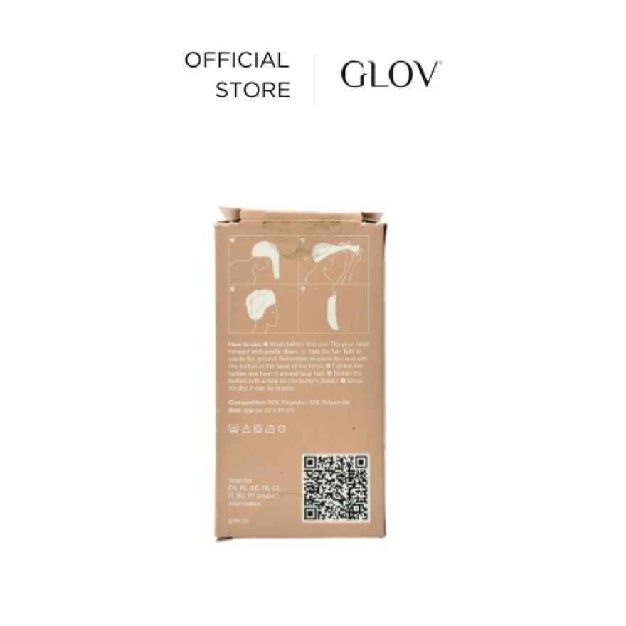 "GL00043700 GLOV Hair Wrap Sport Black INT W5 43700 "