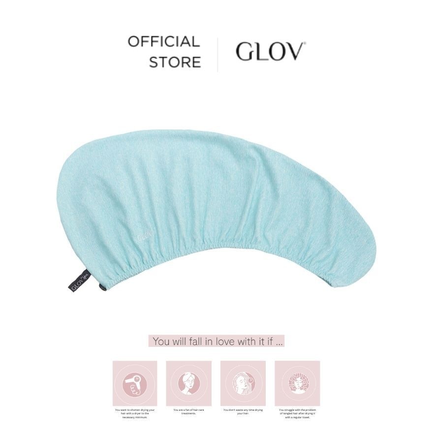 GL00043670 GLOV Hair Wrap Sport Mint INT W5 43670