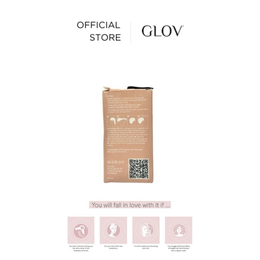 GL00041478 GLOV Hair Wrap Cheetah INT W5 41478