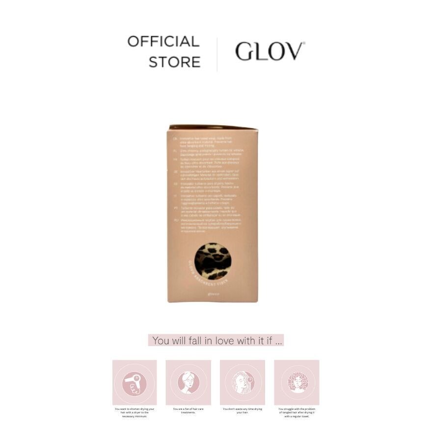 GL00041478 GLOV Hair Wrap Cheetah INT W5 41478