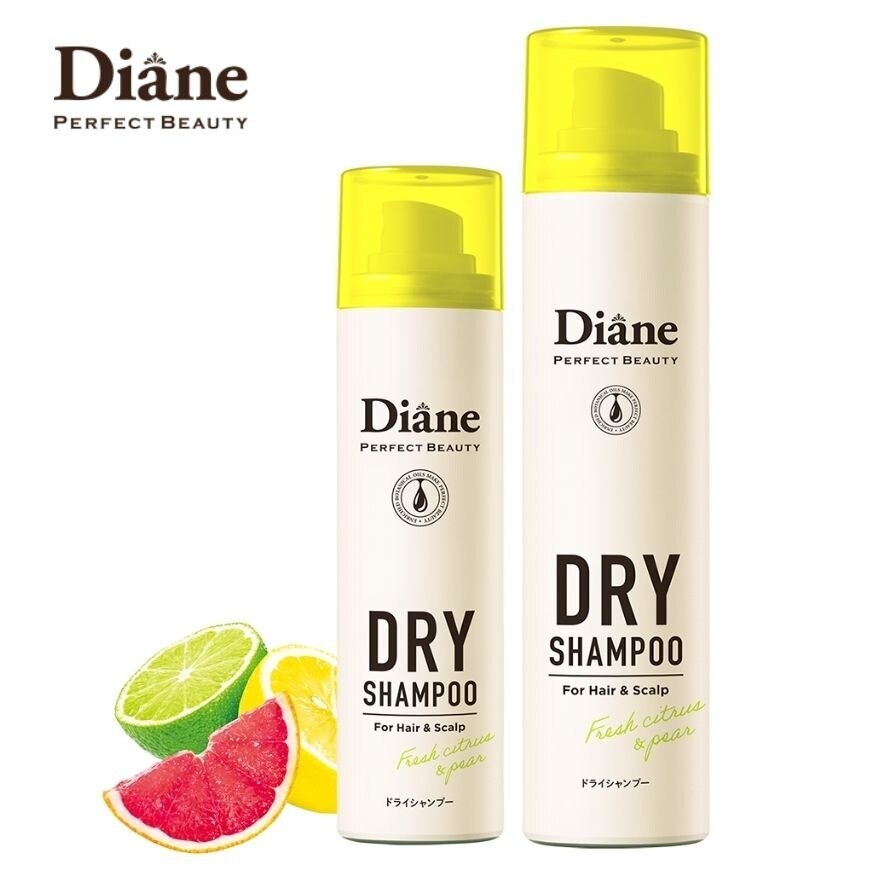 Moist Diane Dry Shampoo Fresh Citrus and Pear 40g