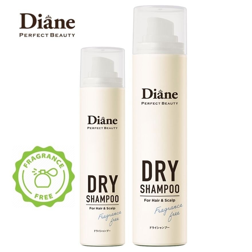 Moist Diane Dry Shampoo Fragrance Free 95g