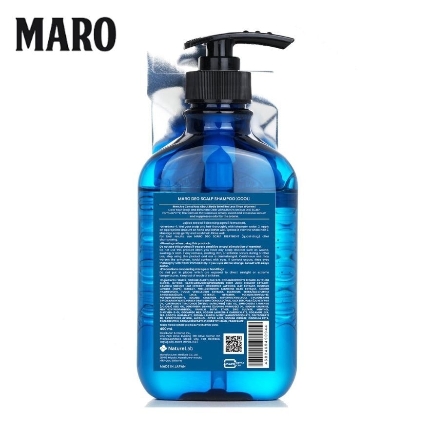 MARO DEO SCALP SHAMPOO COOL 400ML image