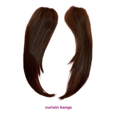 TOKYO POSH TOKYO POSH CURTAIN BANGS HUMAN HAIR ESPRESSO