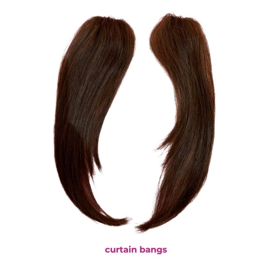 TOKYO POSH CURTAIN BANGS HUMAN HAIR ESPRESSO