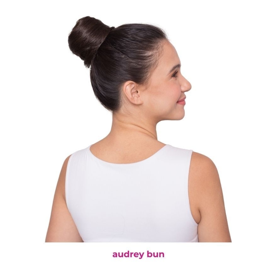 TOKYO POSH AUDREY BUN BROWN