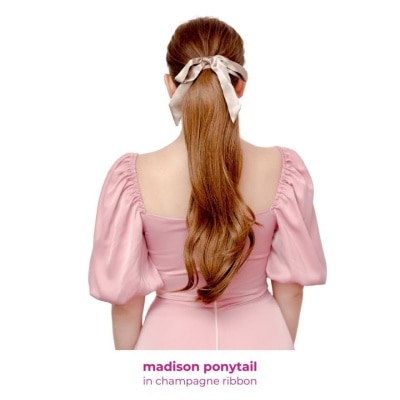 TOKYO POSH TOKYO POSH MADISON Ponytail ChampagneRibbon Macchiato