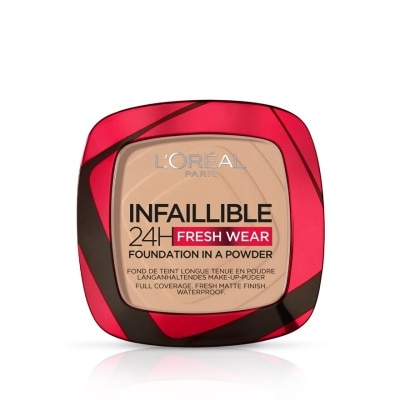 LOREAL - Infallible 24HR Fresh Wear Powder Foundation 130 True Beige