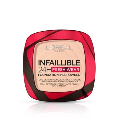 LOREAL Infallible 24HR Fresh Wear Powder Foundation 180 Linen