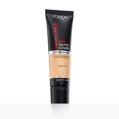 LOREAL - Infallible 24H Matte Cover Liquid Foundation 128 Natural Rose image
